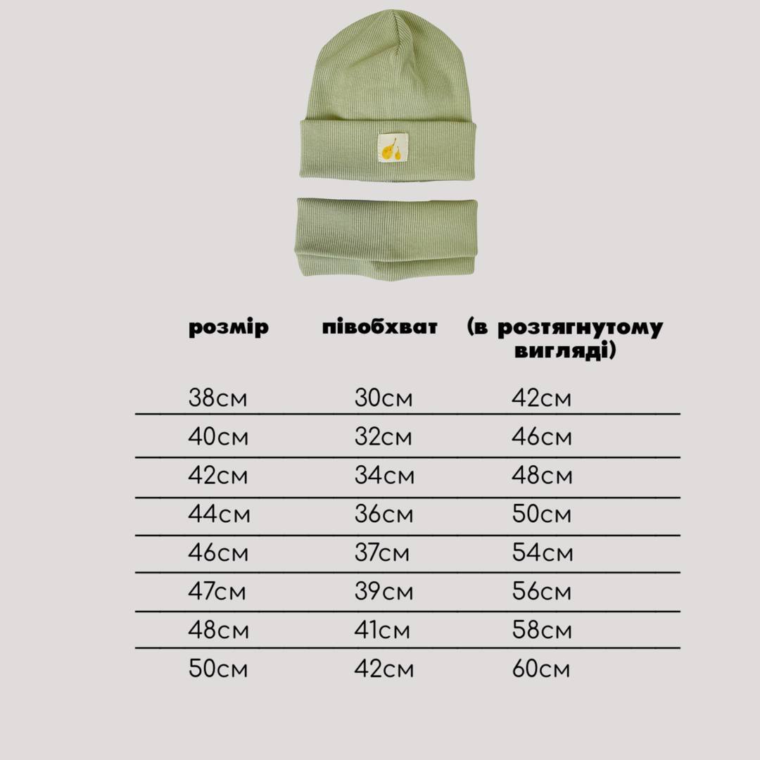 Set of hat and snood camisole (PS) 
