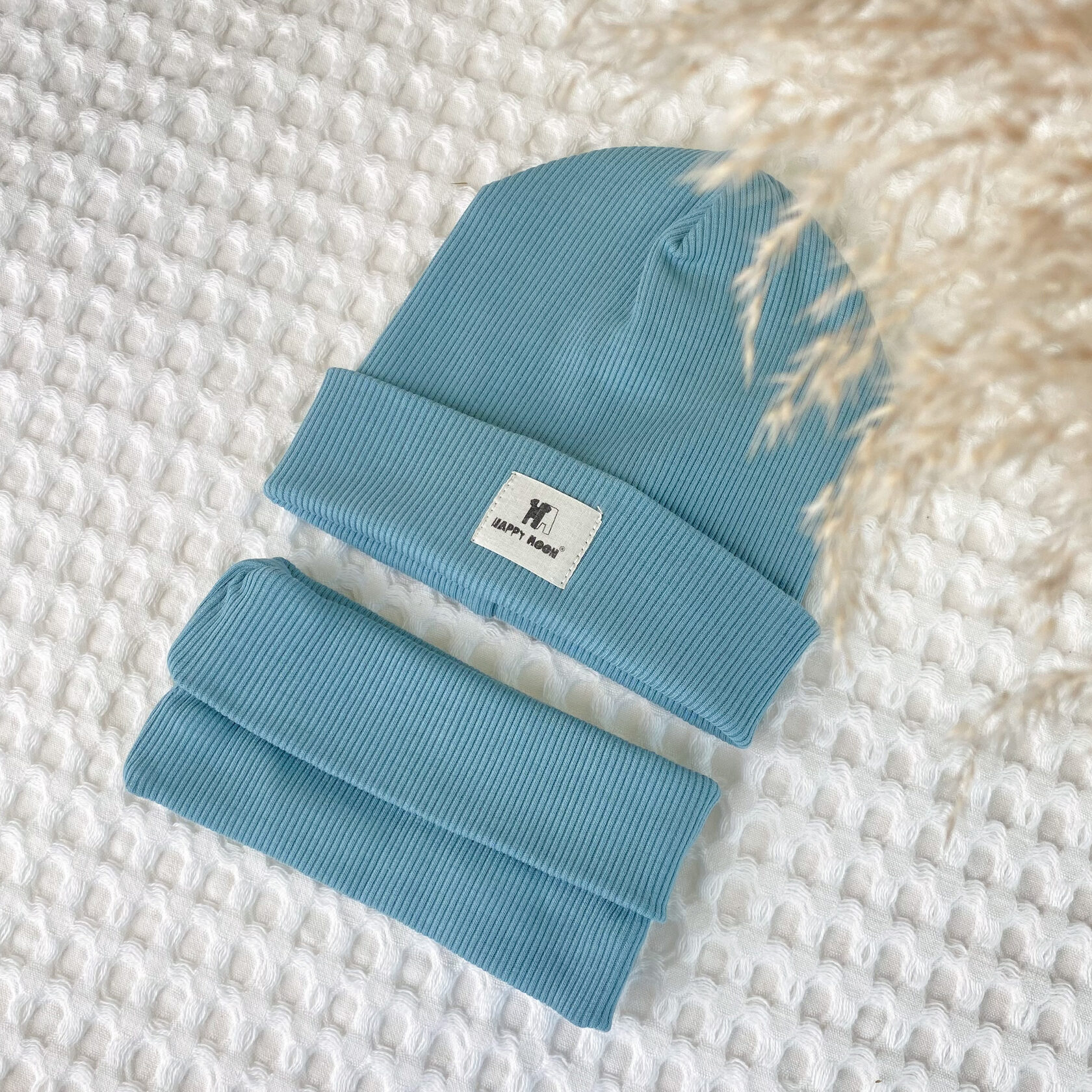 Комплект шапочка и снуд с кашкорса Blue Изображение