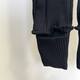 Long sleeve black slip with zipper 56-68 cm 