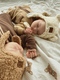 Happymoon winter hat Teddy milk 