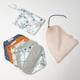 Happymoon reusable sanitary pads with gray quick-drying lining fabric. HM001 