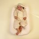 Happymoon muslin romper cream 