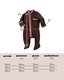 Slip fleece chocolate. New collection 