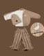 Children's flared corduroy pants with stripes. New collection 