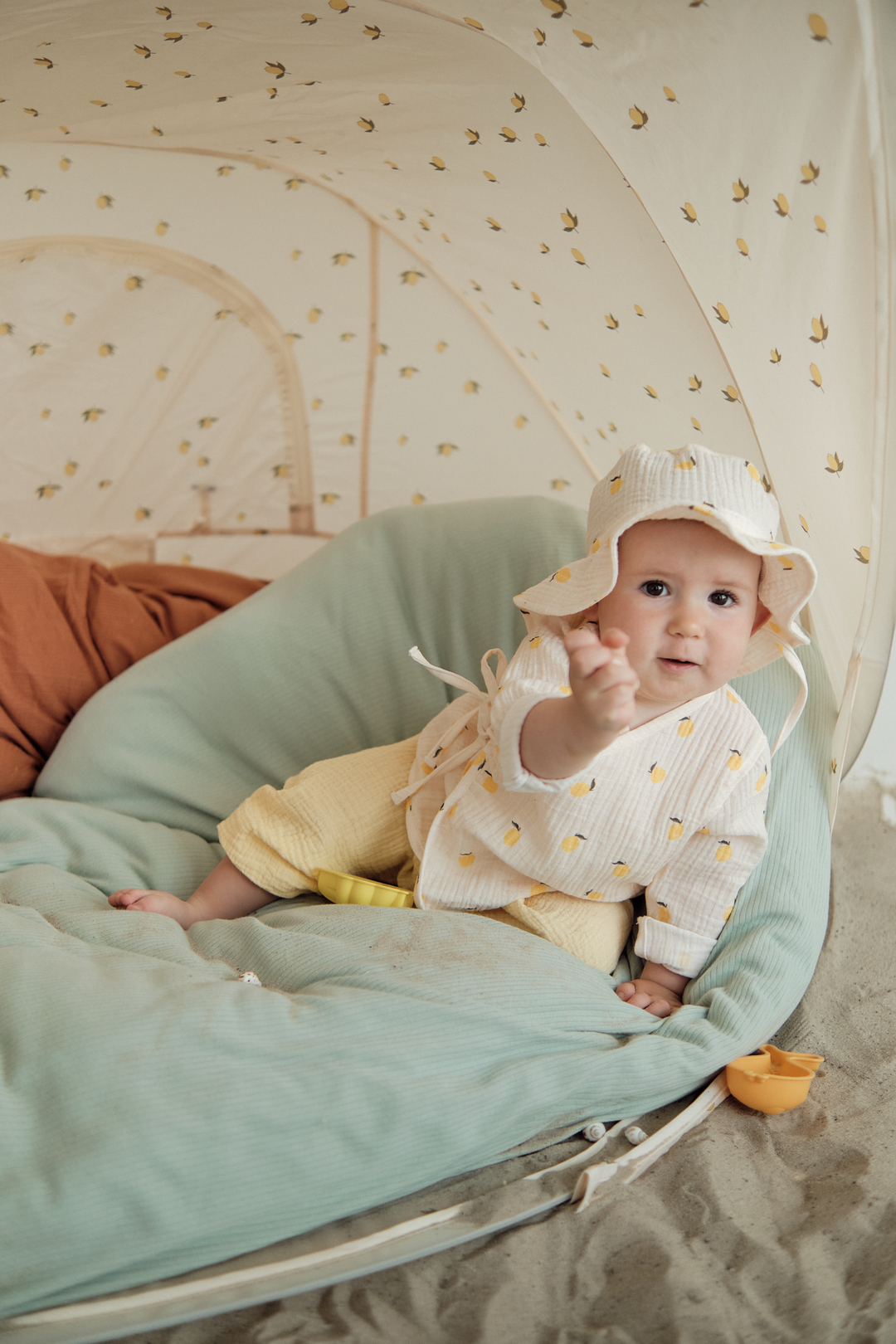 Детское кимоно с муслина Lemons. Новая коллекция Изображение