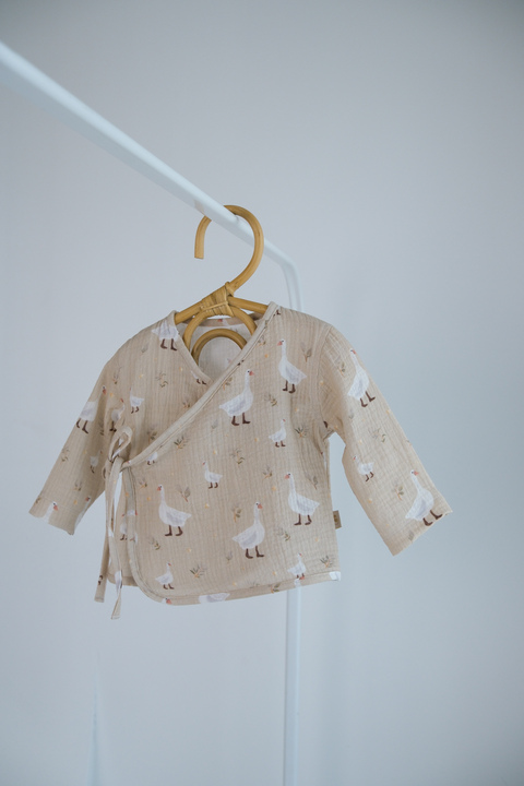 Детское кимоно с муслина Goose. Новая коллекция Изображение