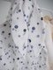 Happymoon blueberry muslin bunny cape 