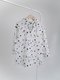 Happymoon blueberry muslin bunny cape 