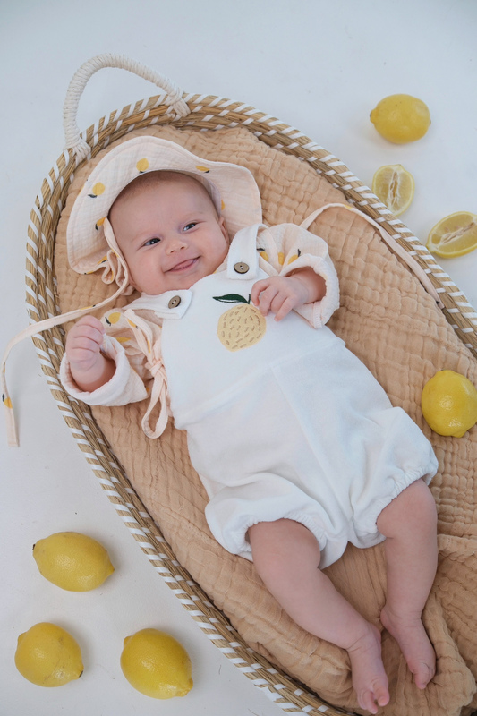 Полукомбинезон с махры детский Lemon. Новая коллекция Изображение