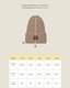 Knitted hat Happymoon basic pink 