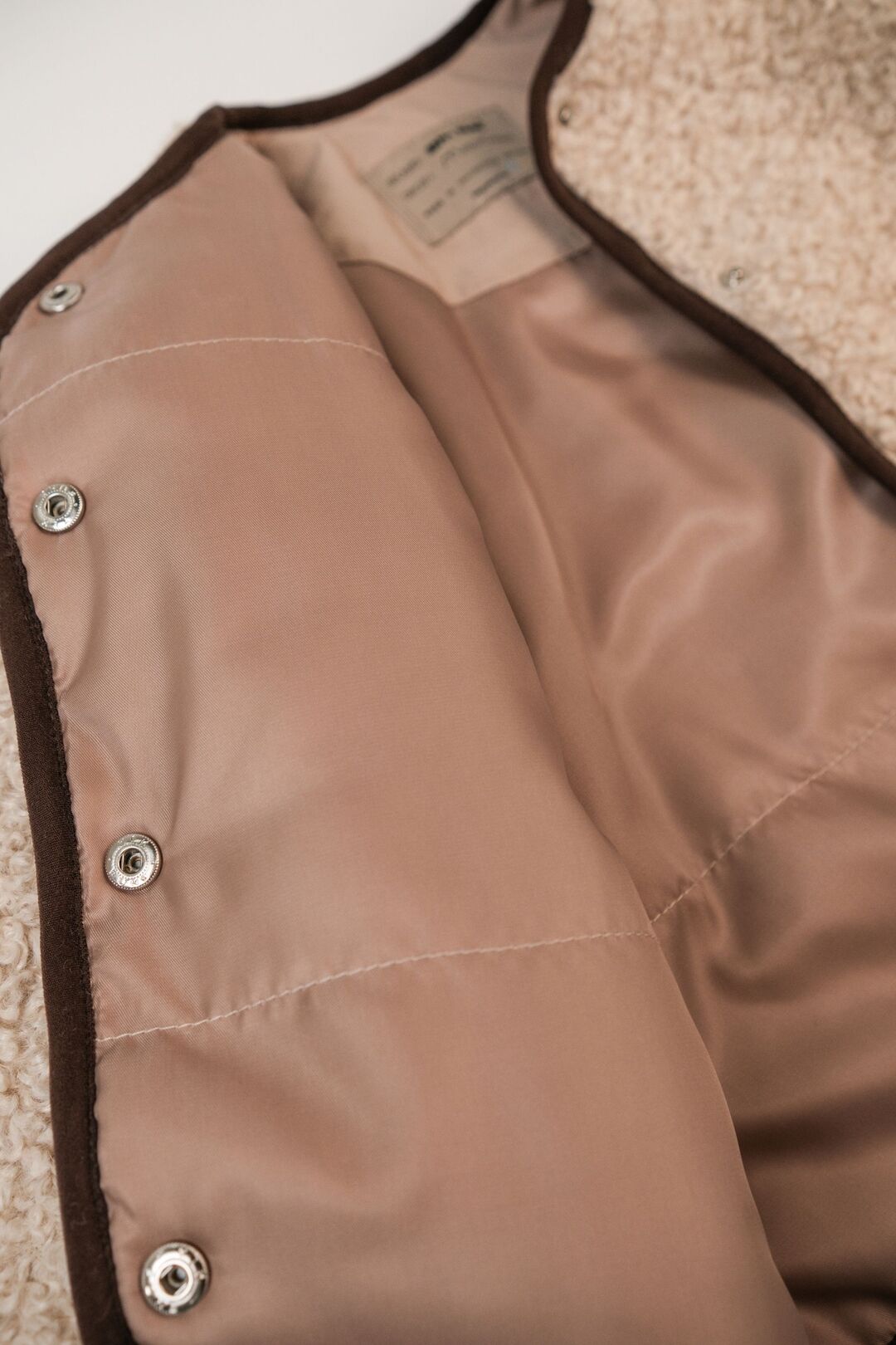 Straight Teddy jacket. New collection 