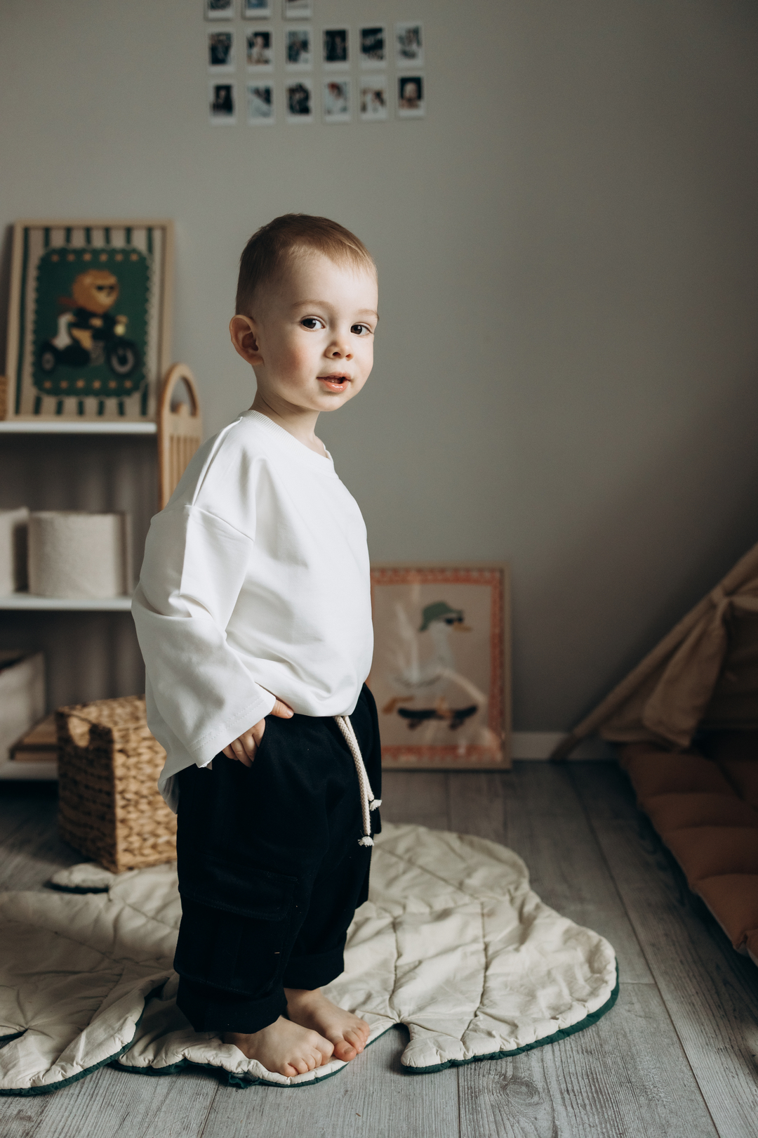 Longsleeve basic white. New collection 