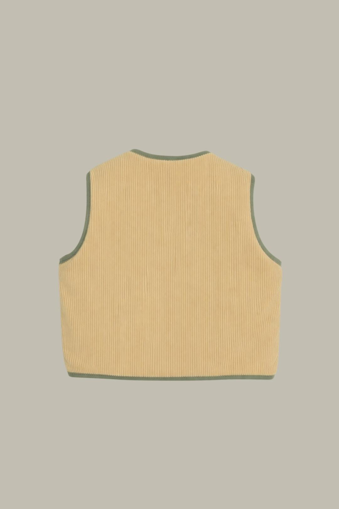 Lemon reversible vest for baby. New collection 