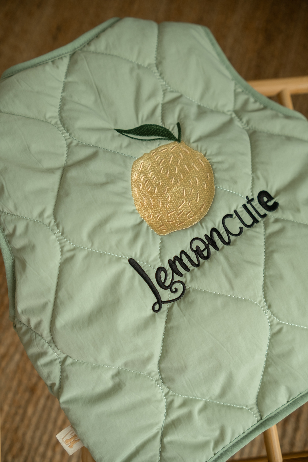 Lemon reversible vest for baby. New collection 