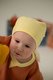 Платок детский с рюшами из махры Yellow Изображение