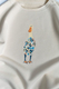 Children's T-shirt Duckling sleeve chocolate/blue. New collection 