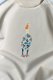 Children's T-shirt Duckling sleeve chocolate/blue. New collection 