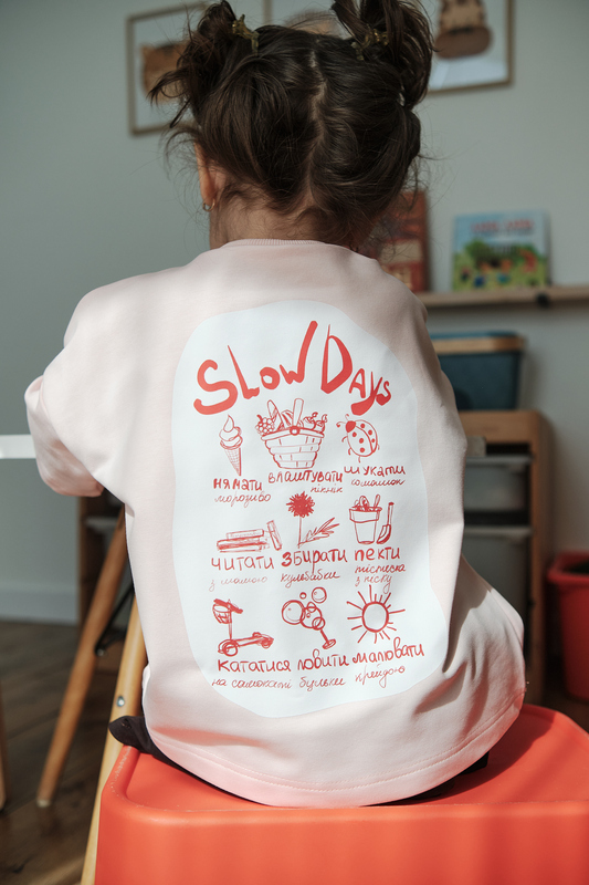 Slow Day T-shirt and shorts set. New collection 