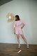 Шорты с лампасами трёхнити Candy Pink Изображение