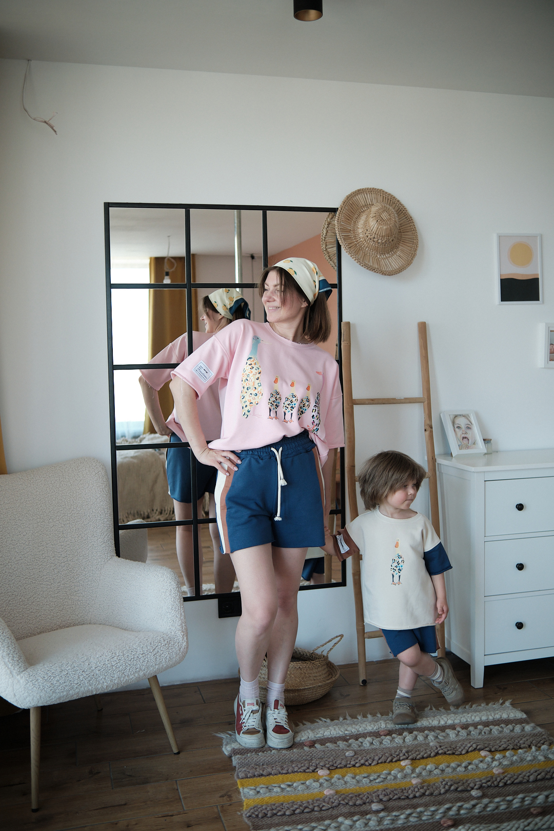 Navy Blue tricot shorts 