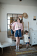 Navy Blue tricot shorts 