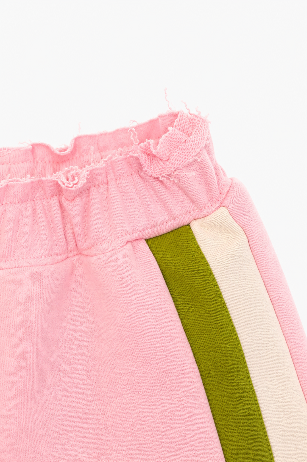 Children's shorts with stripes Candy Pink. New collection 