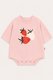 Боди-футболка розовая с двунитки Strawberry. Новая коллекция Изображение