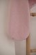 Hooded towel 110x110 Pink hearts made of cotton terry 