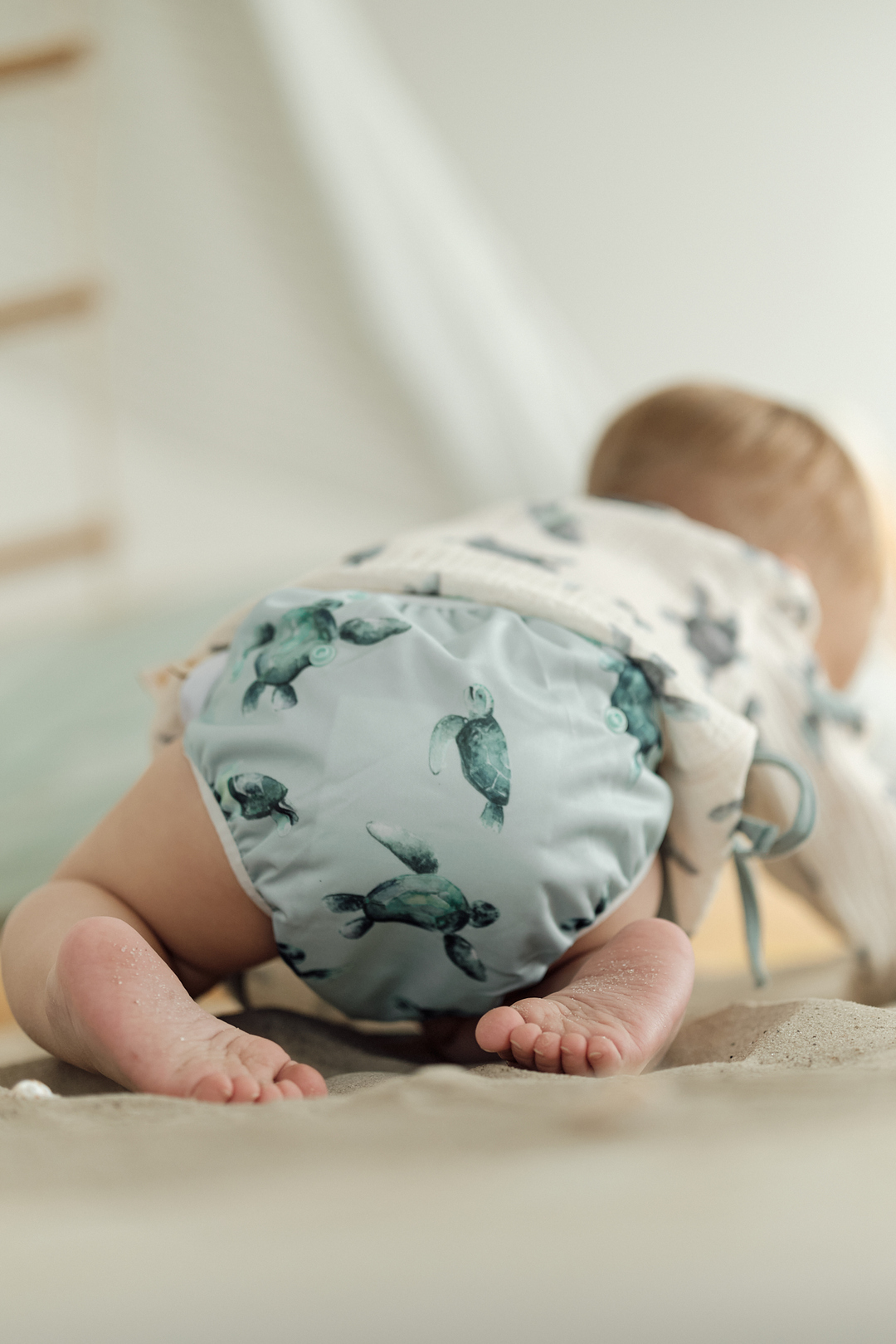 Детское кимоно с муслина blue Turtle. Новая коллекция Изображение