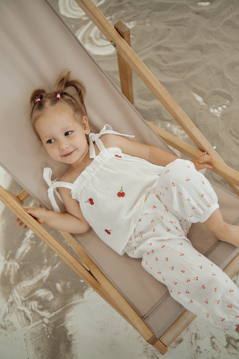 Дитячі штанці з мусліну Cherry. Нова колекція Зображення