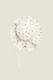 Happymoon panama with ties made of muslin Cherry 