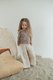 Beige muslin flared pants. New collection 