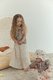 Beige muslin flared pants. New collection 