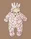 Комбінезон зимовий Newborn Pink Giraffe. Нова колекція Зображення