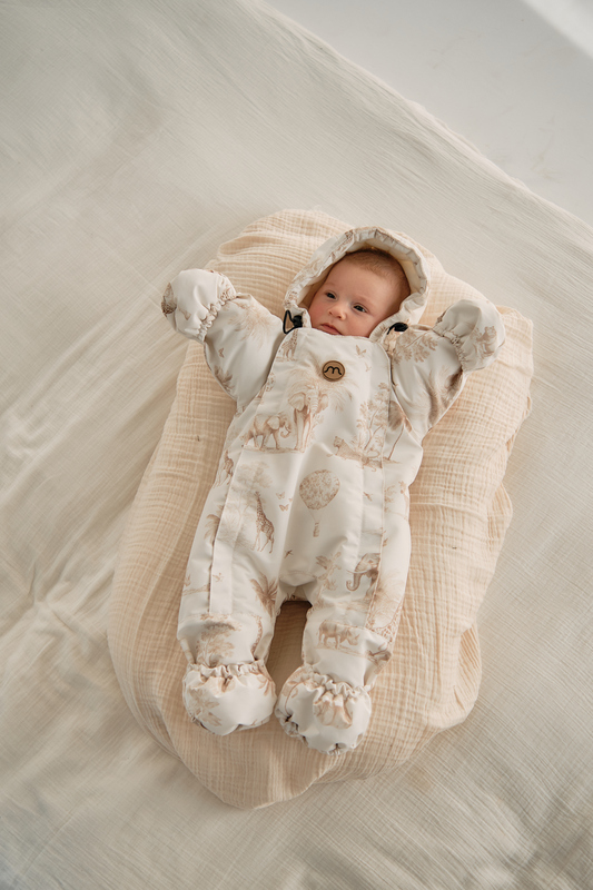 Комбінезон зимовий Newborn Toile de Jouy. Нова колекція Зображення