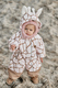 Зимовий термо комбінезон Toddler Pink Giraffe. Нова колекція Зображення